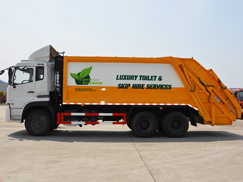 Dongfeng Camión compactador de basura de 20 metros cúbicos