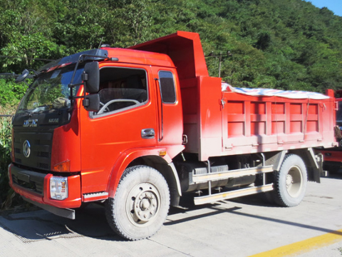Dongfeng Euro III Camión volquete/ volquete Motor diesel de 6 a 8 ton