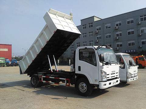 Isuzu Euro IV Camión volquete/volquete motor diesel de 6 a 7 ton