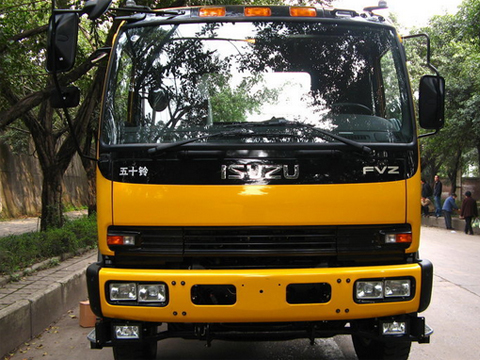 Isuzu Euro IV Camiones de carga pesada/Camión de carga motor diesel 15 ton