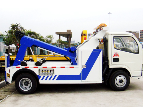 Dongfeng camiones de auxilio camión de remolque de 3 toneladas