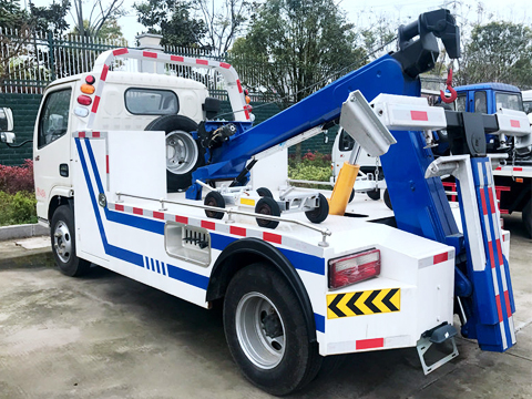 Dongfeng camiones de auxilio camión de remolque de 3 toneladas