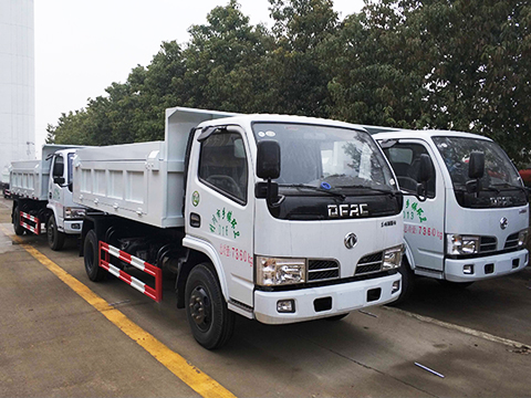 Camion benne Dongfeng 2 à 3 tonnes