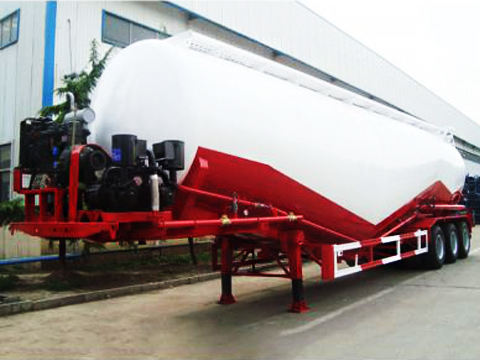 3 Axles Bulk Cement Trailer