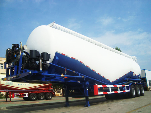 3 Axles Bulk Cement Trailer