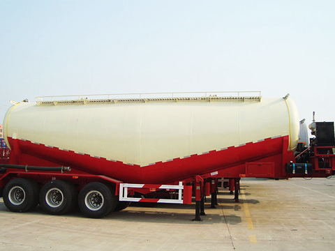 3 Axles 45 Cubic Meter Bulk Cement Tanker Trailer