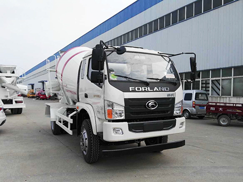 Foton 4 Cubic Meter Concrete Mixer Truck