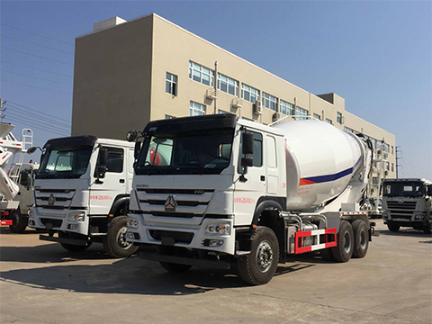 Howo 10 Cubic Meter Concrete Mixer Truck