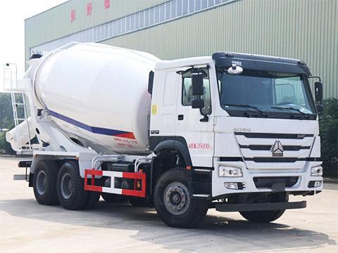 Howo 10 Cubic Meter Concrete Mixer Truck