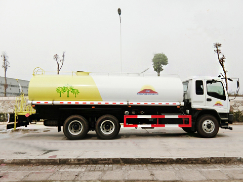 Isuzu 6x4 Drive 20000 Liter Water Tank Truck with Work Platform