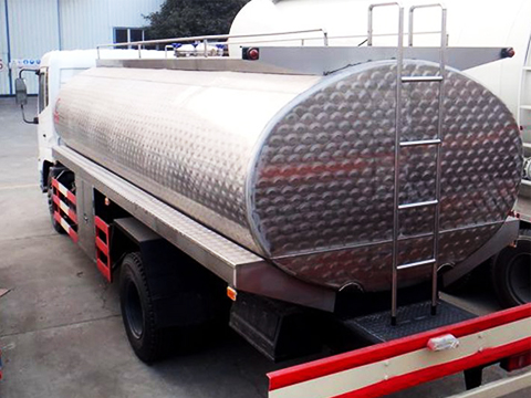 10000 Liter Road Milk Transport Truck