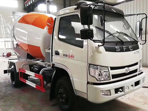 Shifeng 3 Cubic Meter Concrete Mixer Truck