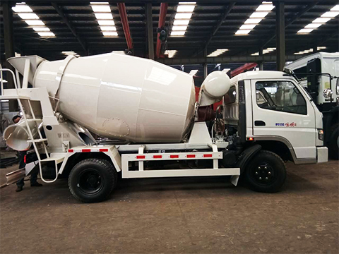 Shifeng 3 Cubic Meter Concrete Mixer Truck