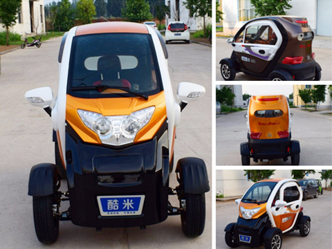 Smaller, Lighter, Greener Micro Electric Car for Future City Transportation