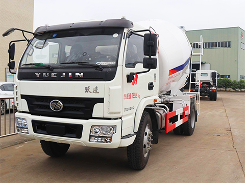 Yuejin 7 Cubic Meter Concrete Mixer Truck